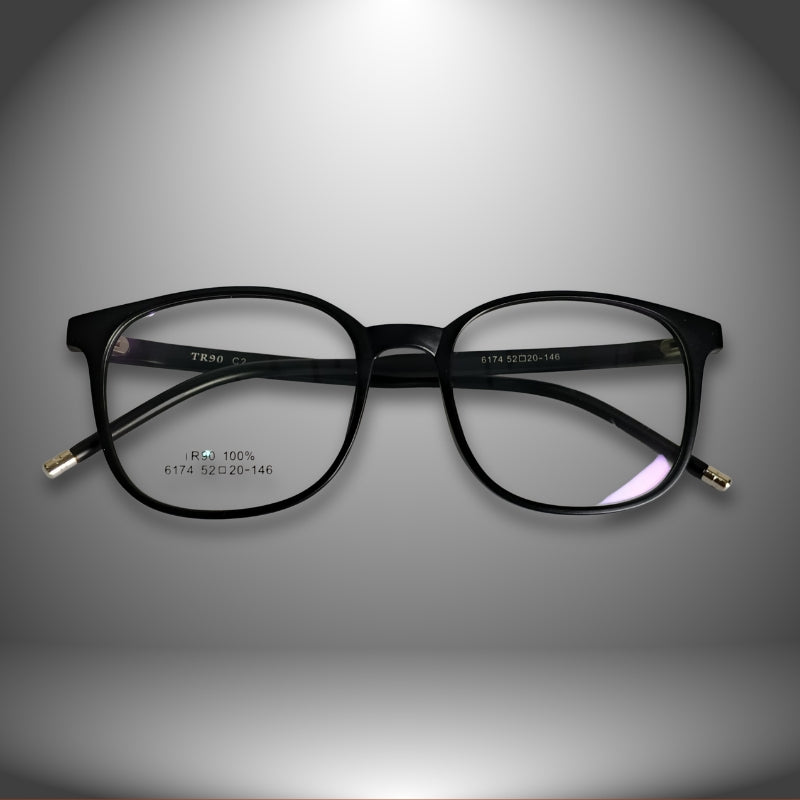 Rectangular Berlin Style Optical Frame – Model 6174
