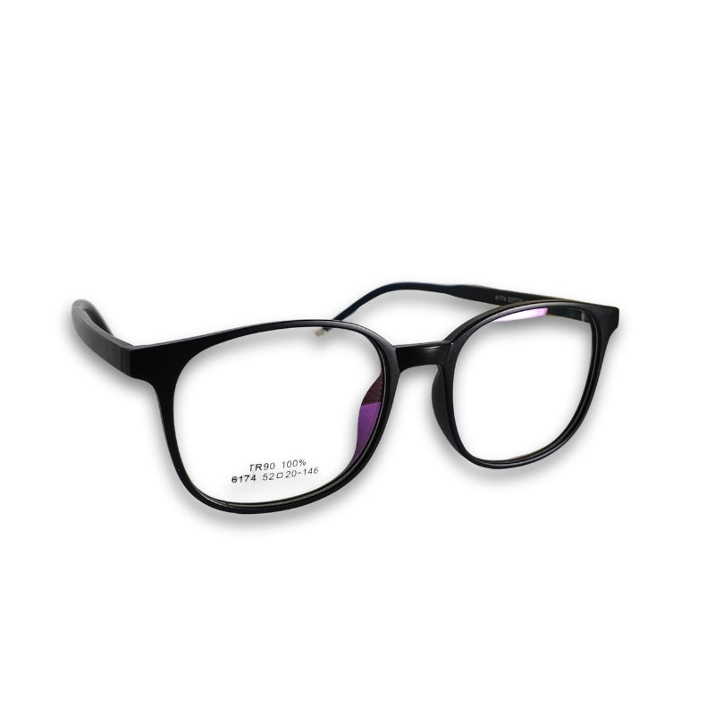 Rectangular Berlin Style Optical Frame – Model 6174