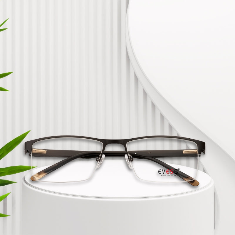 Half Rimless High Quality Eyeglasses Frame - Model: H3608