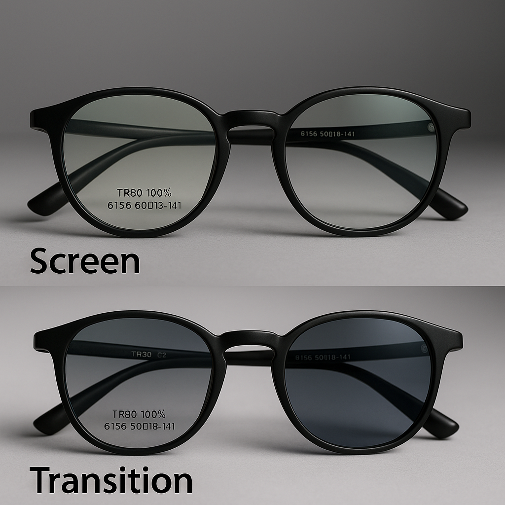 Rectangular Innocent Style Optical Frame – Model 6156