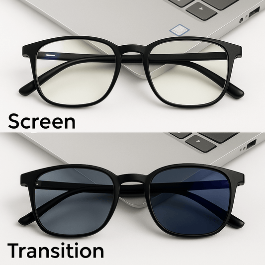 Rectangular Berlin Style Optical Frame – Model 6174