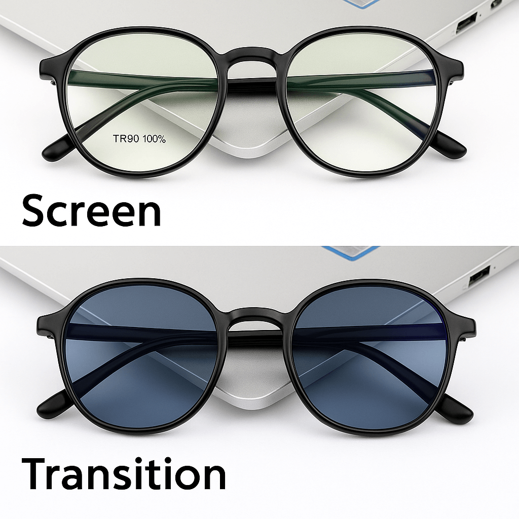 Round Boston Style Optical Frame – Model 6177
