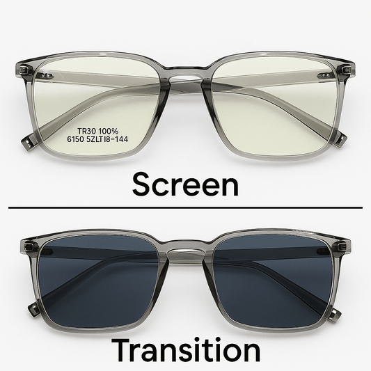 Rectangular Like a Boss Style Optical Frame – Model 6150